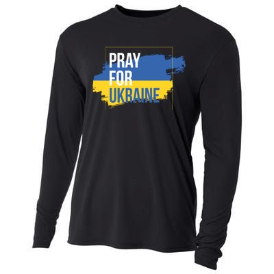 Pray For Ukraine Cooling Performance Long Sleeve Crew