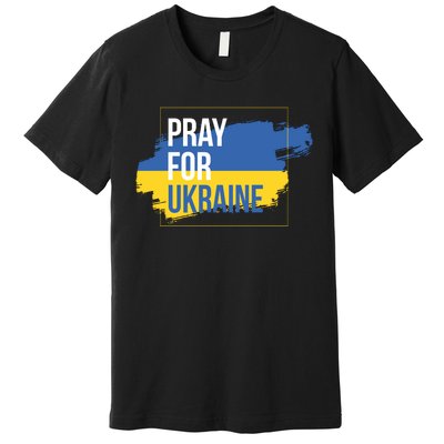 Pray For Ukraine Premium T-Shirt