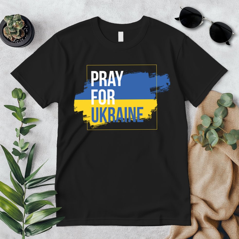 Pray For Ukraine Premium T-Shirt