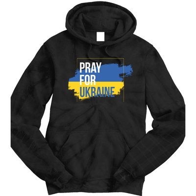 Pray For Ukraine Tie Dye Hoodie