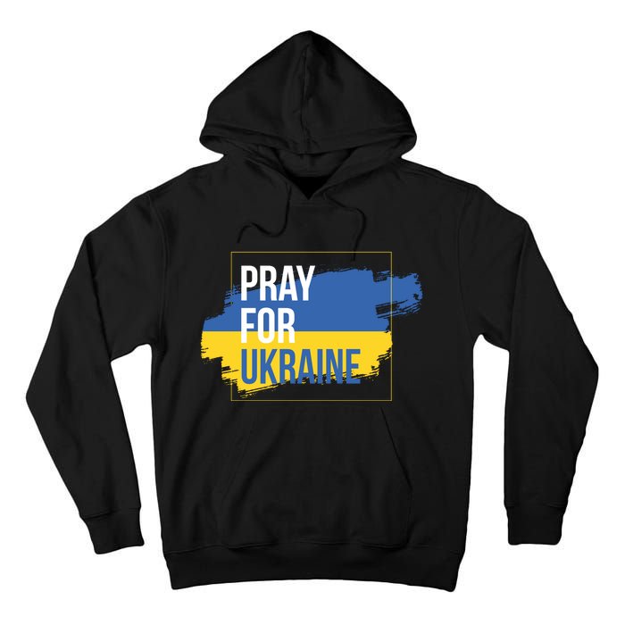 Pray For Ukraine Tall Hoodie