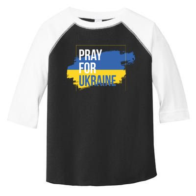 Pray For Ukraine Toddler Fine Jersey T-Shirt