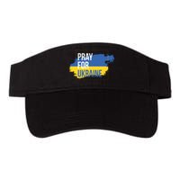 Pray For Ukraine Valucap Bio-Washed Visor