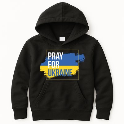 Pray For Ukraine Kids Hoodie