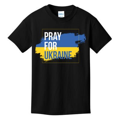 Pray For Ukraine Kids T-Shirt