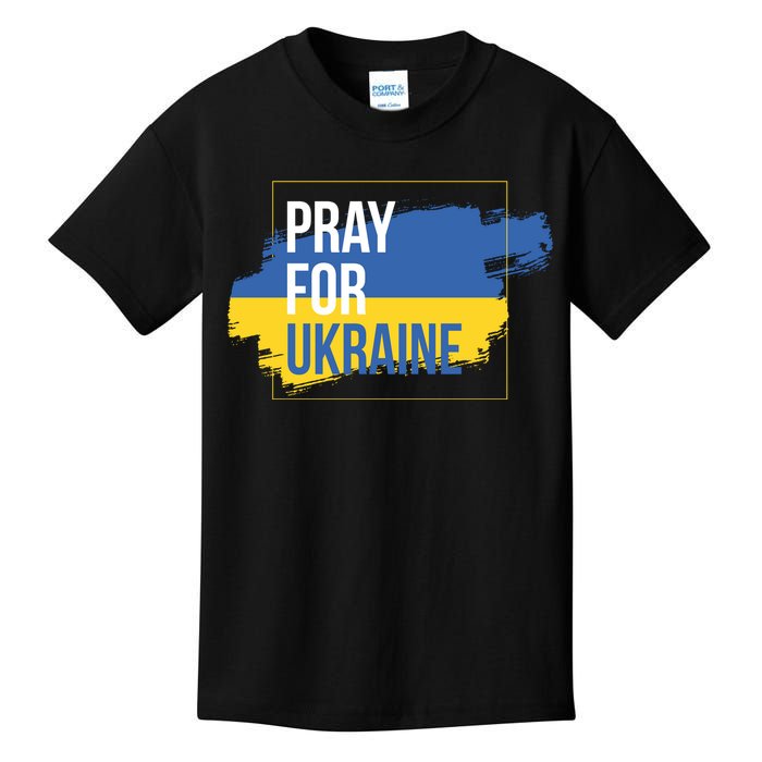 Pray For Ukraine Kids T-Shirt