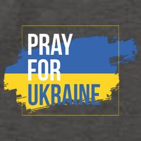 Pray For Ukraine Vector Backpack