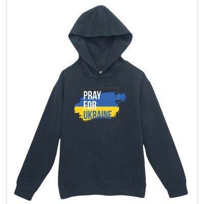 Pray For Ukraine Urban Pullover Hoodie