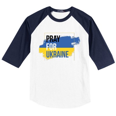 Pray For Ukraine Baseball Sleeve Shirt