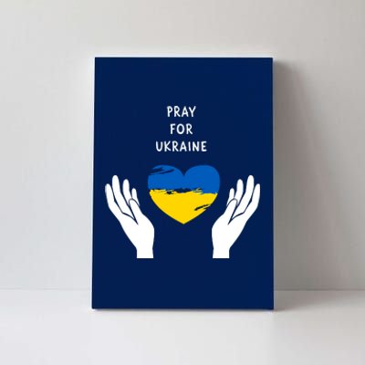 Pray For Ukraine I Stand With Ukraine Puck Futin Canvas