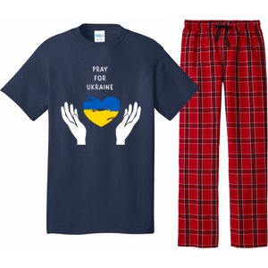 Pray For Ukraine I Stand With Ukraine Puck Futin Pajama Set