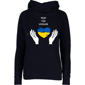 Pray For Ukraine I Stand With Ukraine Puck Futin Womens Funnel Neck Pullover Hood