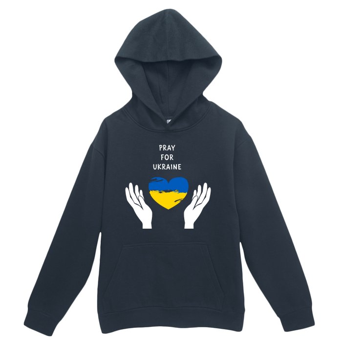 Pray For Ukraine I Stand With Ukraine Puck Futin Urban Pullover Hoodie