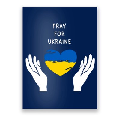 Pray For Ukraine I Stand With Ukraine Puck Futin Poster