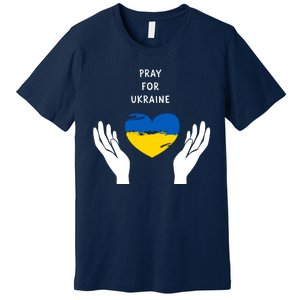 Pray For Ukraine I Stand With Ukraine Puck Futin Premium T-Shirt