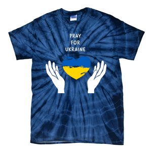 Pray For Ukraine I Stand With Ukraine Puck Futin Tie-Dye T-Shirt