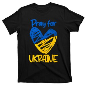 Pray For Ukraine Stand With Ukraine Support Ukraine T-Shirt