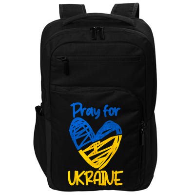Pray For Ukraine Stand With Ukraine Support Ukraine Impact Tech Backpack