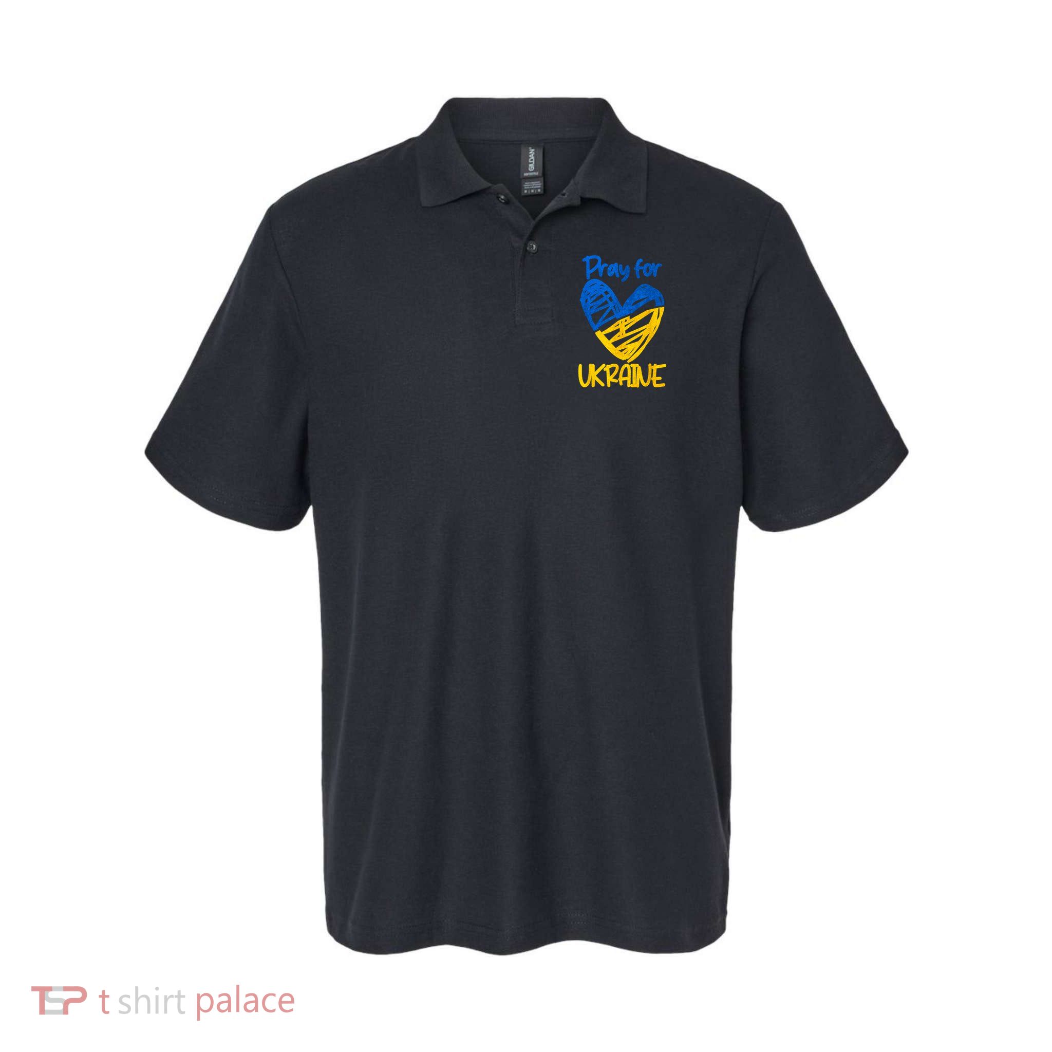 Pray For Ukraine Stand With Ukraine Support Ukraine Polo