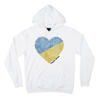 Pray For Ukraine Heart Hoodie