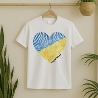 Pray For Ukraine Heart T-Shirt