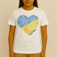 Pray For Ukraine Heart T-Shirt