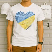 Pray For Ukraine Heart T-Shirt
