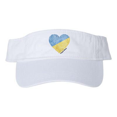Pray For Ukraine Heart Visor