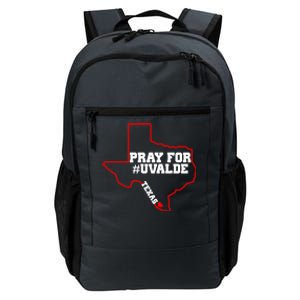 Pray For Uvalde Texas Strong Map Daily Commute Backpack