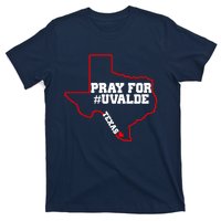 Pray For Uvalde Texas Strong Map T-Shirt