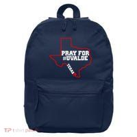 Pray For Uvalde Texas Strong Map 16 in Basic Backpack