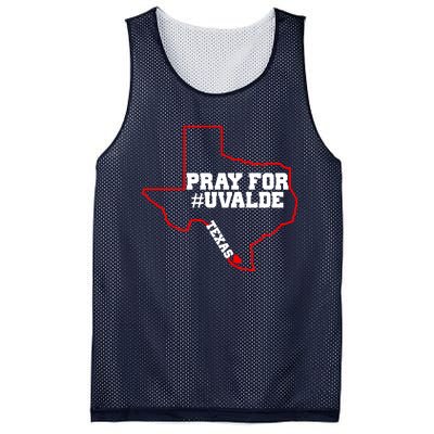 Pray For Uvalde Texas Strong Map Mesh Reversible Basketball Jersey Tank