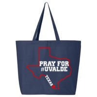 Pray For Uvalde Texas Strong Map 25L Jumbo Tote