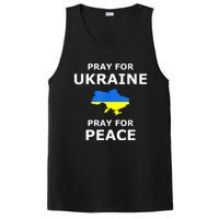 Pray For Ukraine Peace Ukraine Flag PosiCharge Competitor Tank