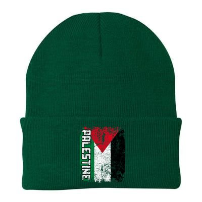 Palestine Flag | Vintage Big Palestine Flag Knit Cap Winter Beanie