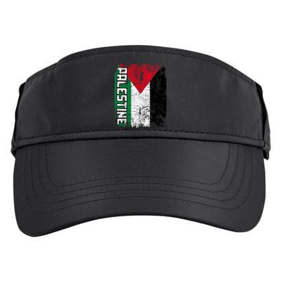 Palestine Flag | Vintage Big Palestine Flag Adult Drive Performance Visor