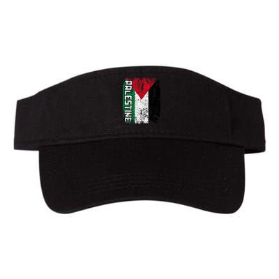 Palestine Flag | Vintage Big Palestine Flag Valucap Bio-Washed Visor