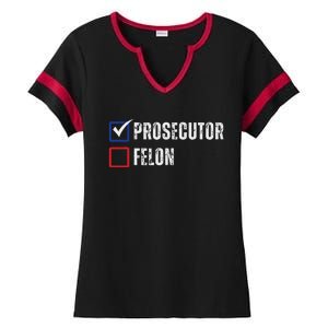 Prosecutor Felon Voting Ballot 2024 Ladies Halftime Notch Neck Tee