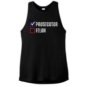 Prosecutor Felon Voting Ballot 2024 Ladies PosiCharge Tri-Blend Wicking Tank