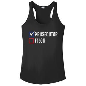 Prosecutor Felon Voting Ballot 2024 Ladies PosiCharge Competitor Racerback Tank