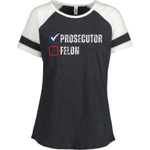 Prosecutor Felon Voting Ballot 2024 Enza Ladies Jersey Colorblock Tee