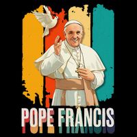 Pope Francis Vatican Catholic Saint .Png Toddler T-Shirt