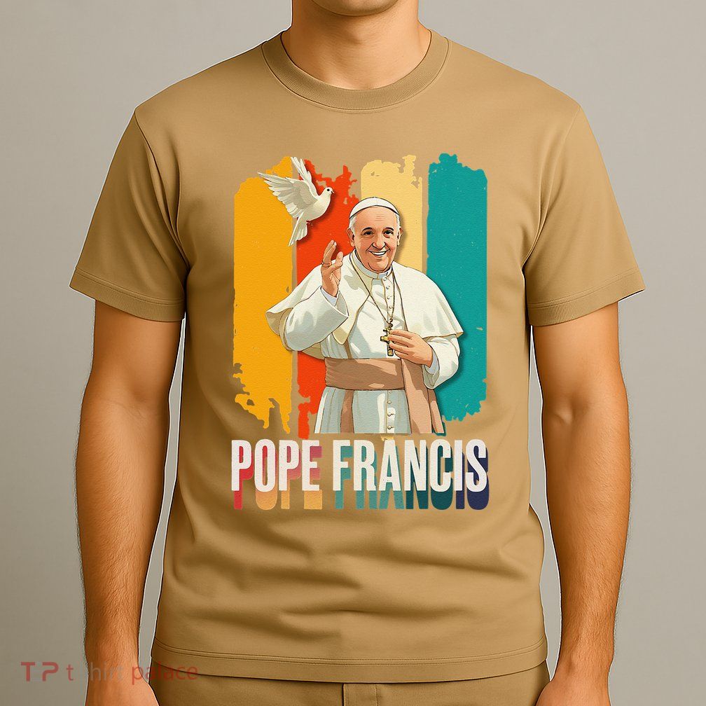 Pope Francis Vatican Catholic Saint .Png T-Shirt