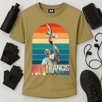 Pope Francis Vatican Catholic Saint .Png Cooling Performance Crew T-Shirt