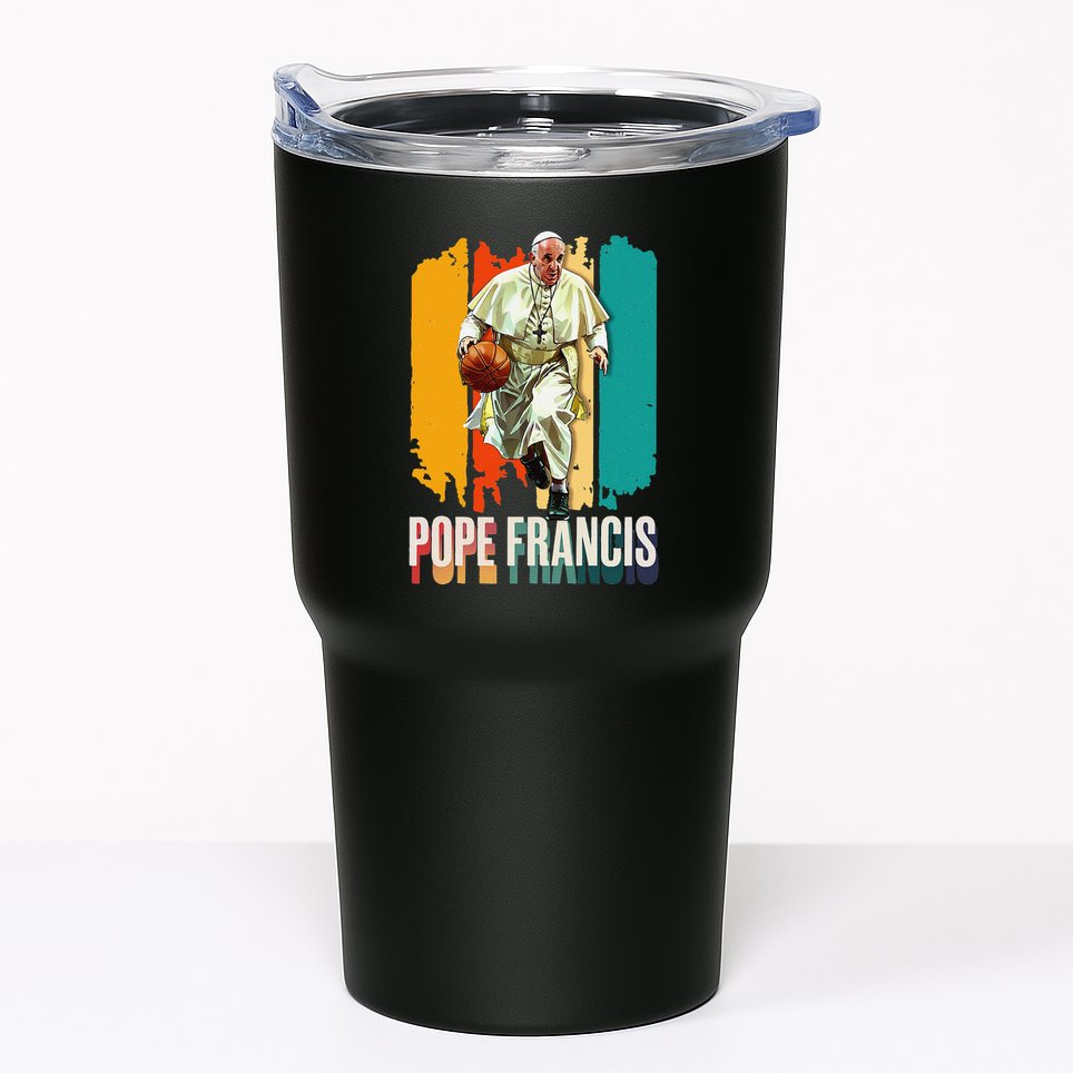 Pope Francis Vatican Catholic Saint .Png Tumbler