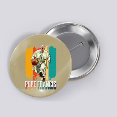 Pope Francis Vatican Catholic Saint .Png Button