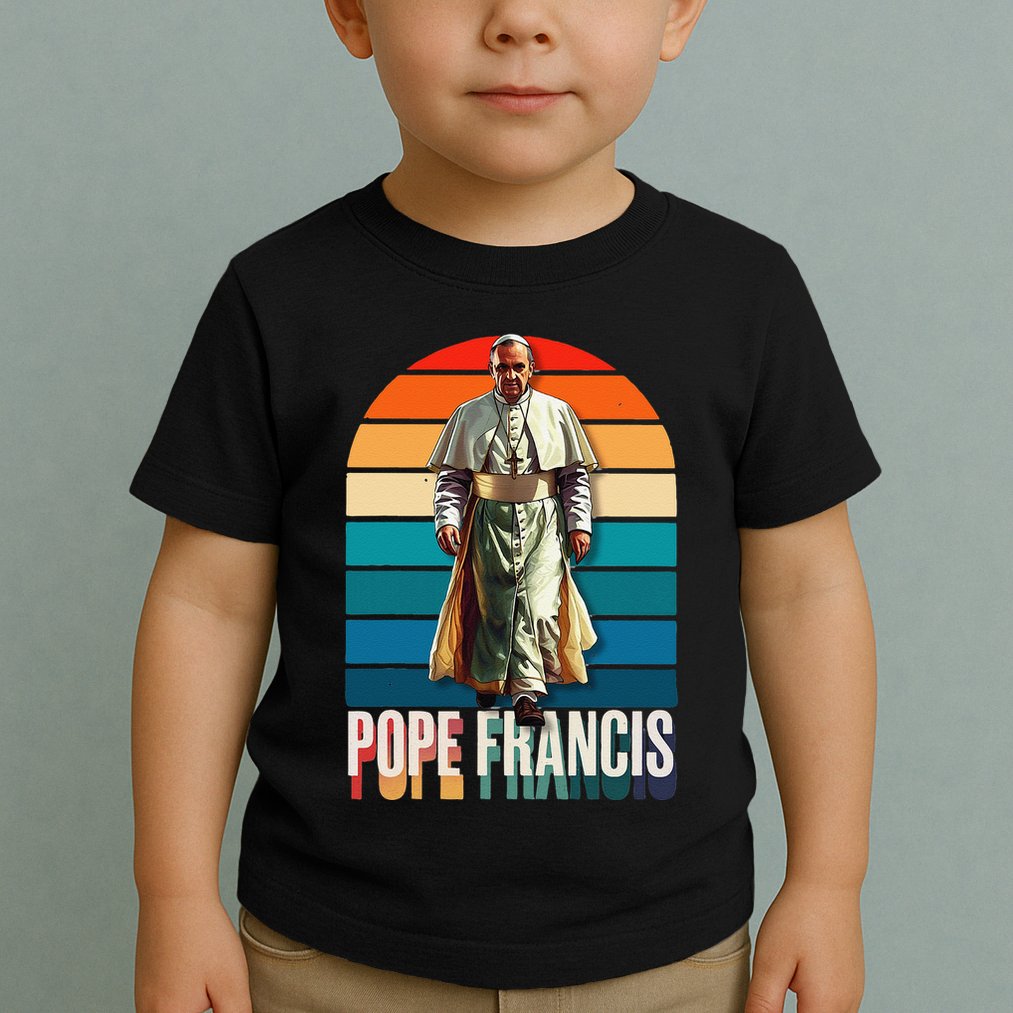 Pope Francis Vatican Catholic Saint .Png Toddler T-Shirt