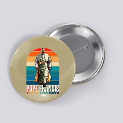 Pope Francis Vatican Catholic Saint .Png Button