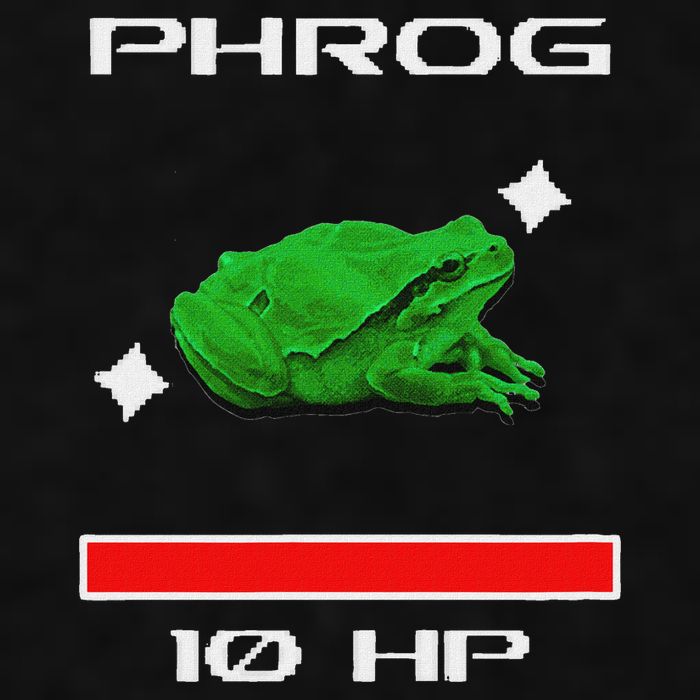 Phrog Frog Videogame Funny Meme Game Ladies PosiCharge Tri-Blend Wicking Tank