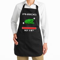 Phrog Frog Videogame Funny Meme Game Apron